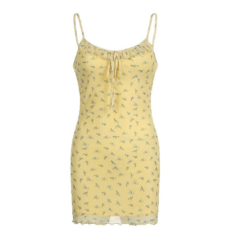 yellow-rufflesflowers-printed-mesh-dress-5