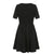 black-folds-basic-square-neck-short-sleeve-a-line-dress-7
