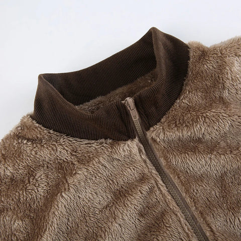 vintage-brown-fluffy-faux-fur-zip-up-coat-6