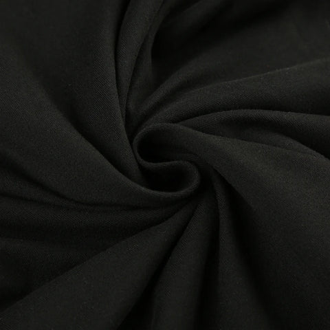 Black Lace Patchwork Skinny One Piece Romper