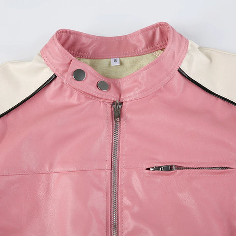 pink-stripe-spliced-zip-up-pu-leather-jacket-1-5