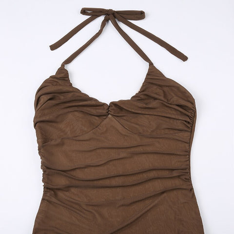 vintage-brown-halter-neck-mesh-dress-5