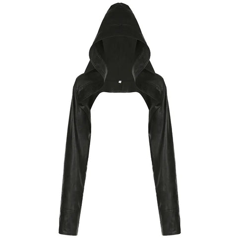 black-hooded-pu-leather-long-sleeves-jacket-4