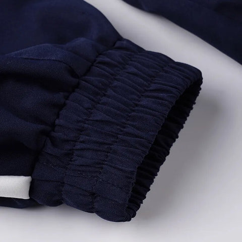 blue-stripe-turtleneck-zipper-loose-coat-9