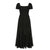 vintage-black-square-neck-ruffles-short-sleeve-maxi-dress-6