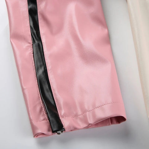 pink-stripe-spliced-zip-up-pu-leather-jacket-7