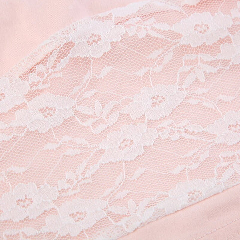 sweet-pink-bow-fold-lace-spliced-strapless-top-5