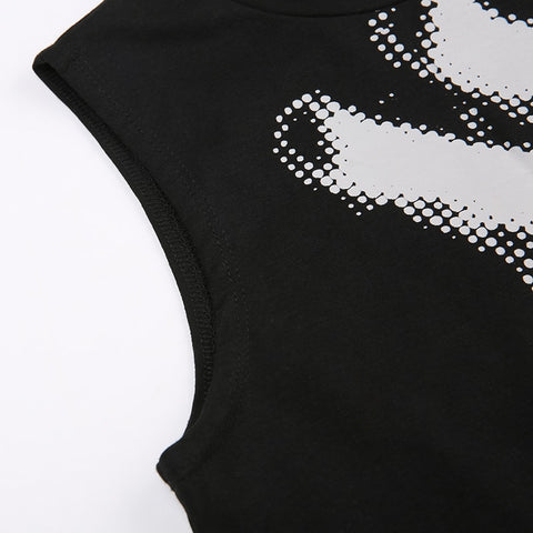 gothic-black-fingers-printing-sleeveless-top-6