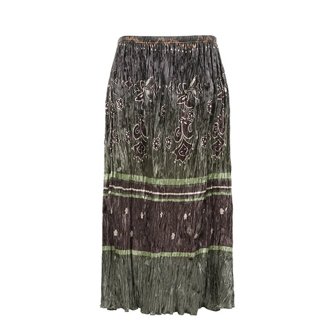 vintage-graphic-print-velour-loose-skirt-3