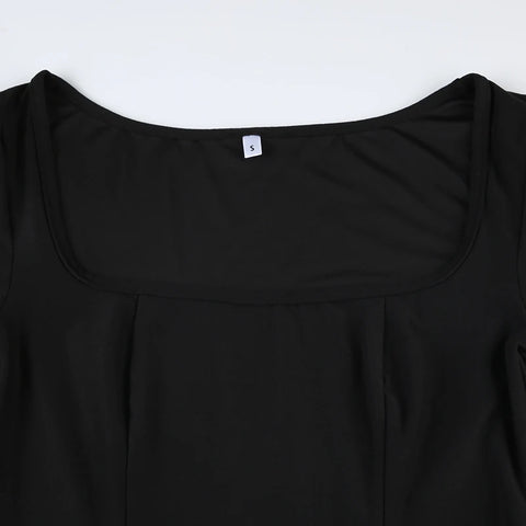 elegant-black-square-neck-sexy-side-slit-dress-4