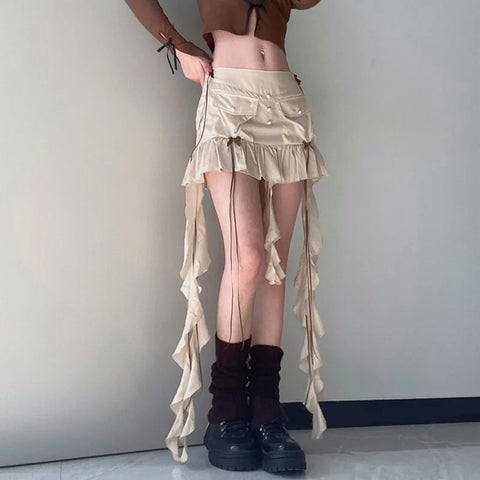 cute-bow-ruffles-tassel-pleated-mini-skirt-2