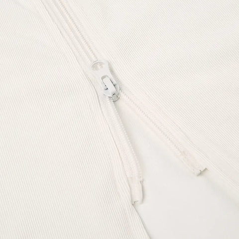 white-side-stripe-turtleneck-zipper-slim-long-dress-6