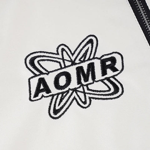 embroidery-spliced-zip-up-pu-leather-jacket-8