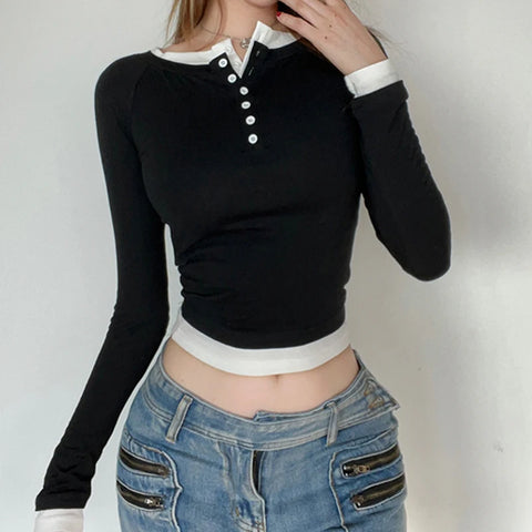casual-patched-buttons-long-sleeve-crop-top-3