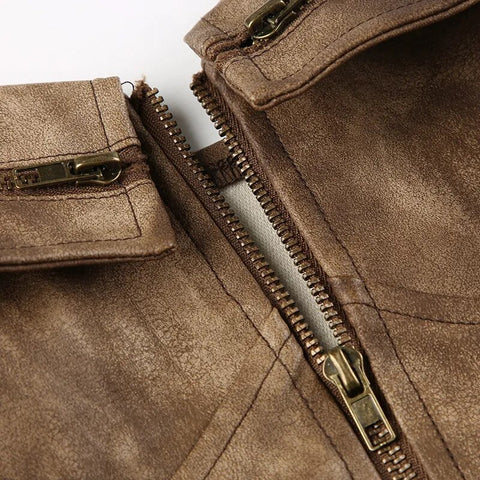 vintage-brown-rivet-strapless-leather-top-10