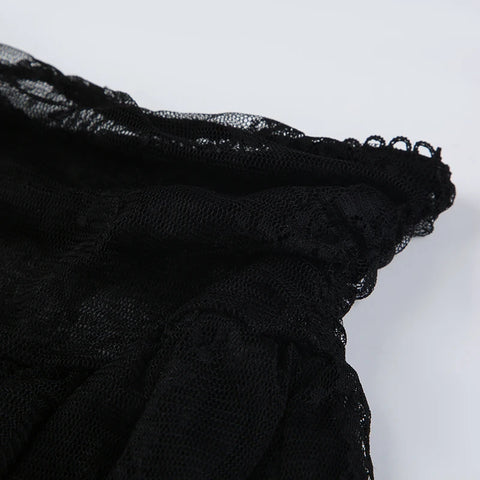 black-lace-ruffles-see-through-bow-skirt-9