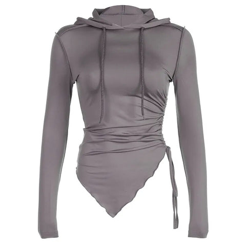 asymmetrical-stitch-hooded-long-sleeve-drawstring-top-4