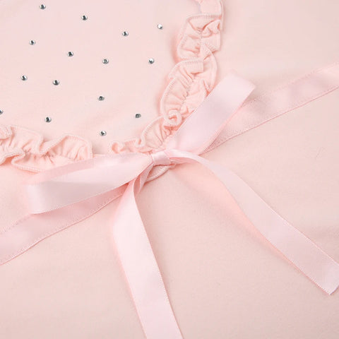 sweet-rhinestone-ruffles-bow-ruched-top-8