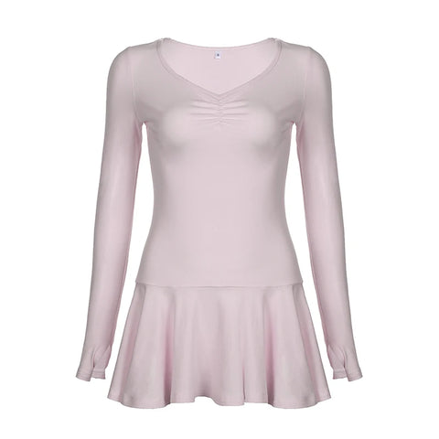 cute-pink-fold-a-line-mini-dress-1-3