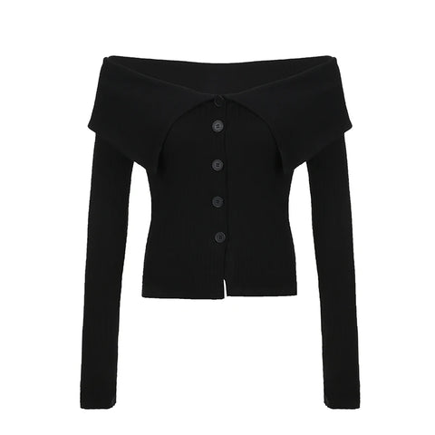black-knit-slim-buttons-up-long-sleeve-top-5