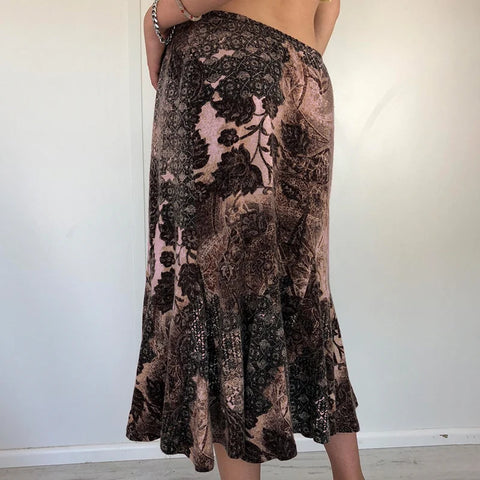 graphic-flowers-printing-midi-skirt-3