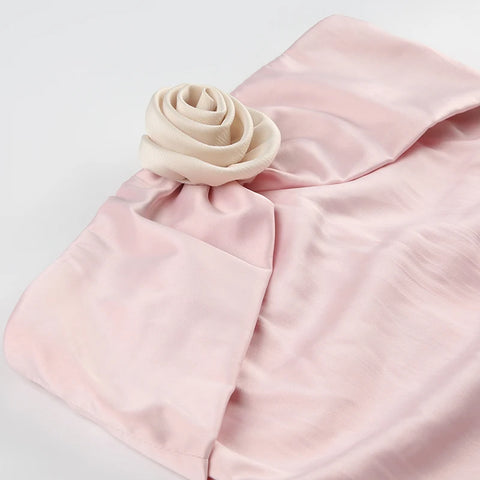 sweet-pink-flower-zipper-strapless-top-5