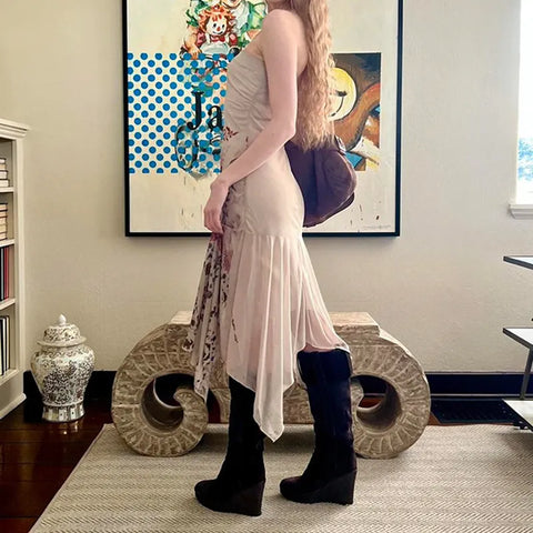 skin-strapless-flowers-printed-mesh-dress-4