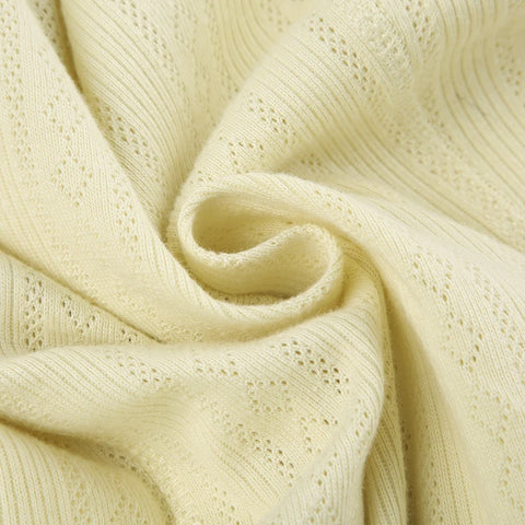 yellow-bright-lace-trim-buttons-knit-top-10