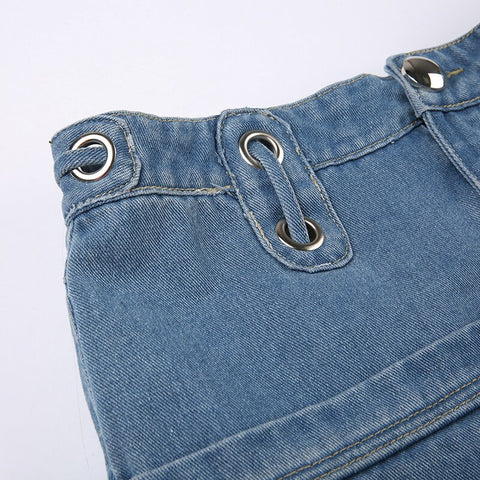 blue-denim-lace-up-bandage-low-waist-short-skirt-8