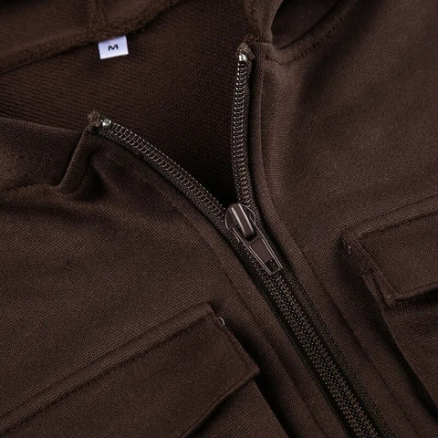 brown-hoodie-mini-skirt-two-pieces-set-7