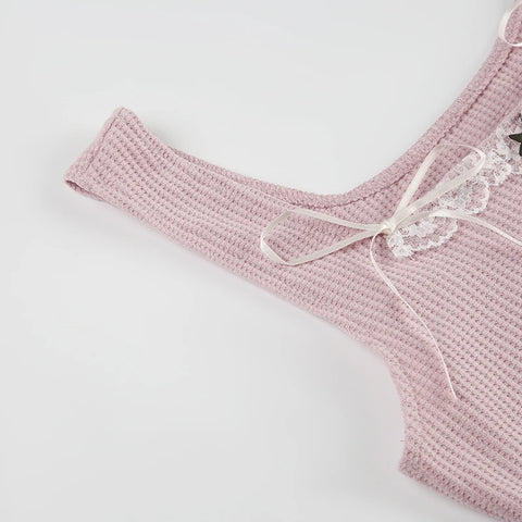 sweet-pink-lace-trim-bow-crop-top-5