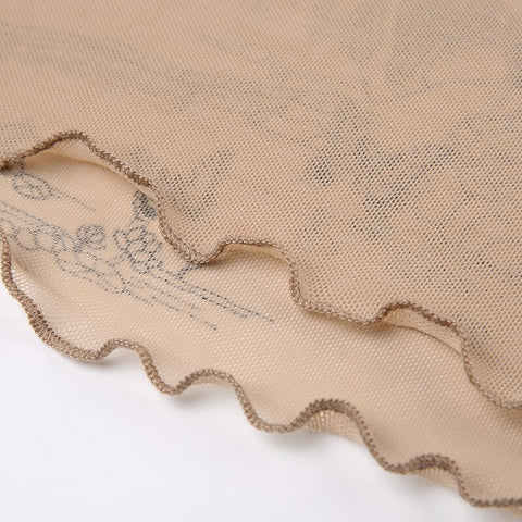 khaki-butterfly-printed-mesh-frills-flare-sleeve-top-8