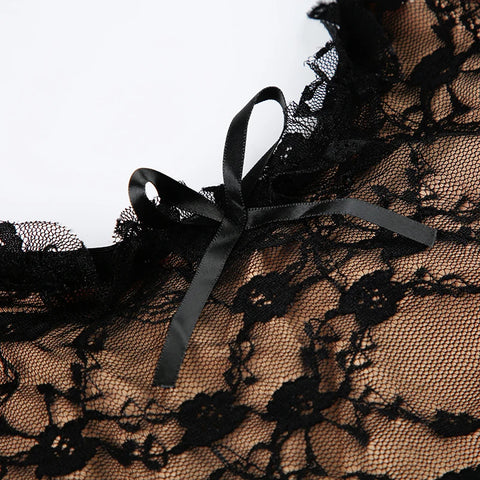 elegant-long-bow-mesh-spliced-lace-dress-6
