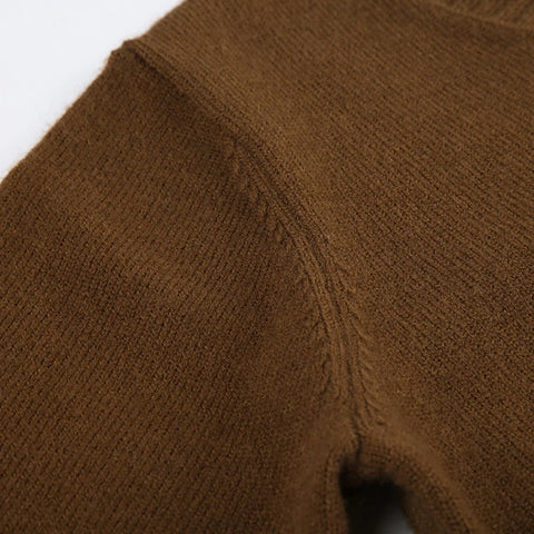 cute-brown-long-sleeves-pullover-sweater-6