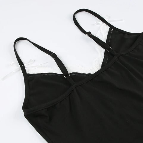 black-strap-v-neck-split-bow-dress-8