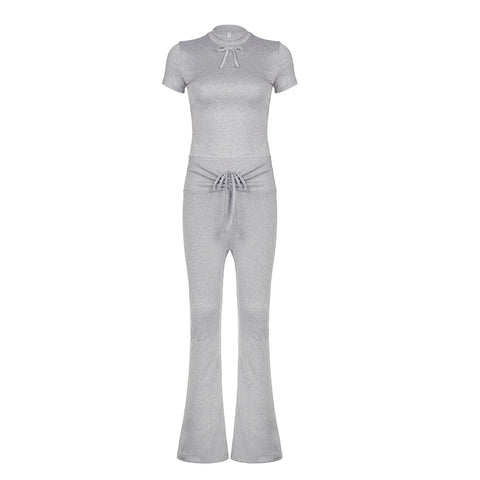 casual-drawstring-t-shirt-flare-pants-set-4