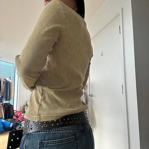 khaki-graphic-printed-long-sleeves-slim-top-3