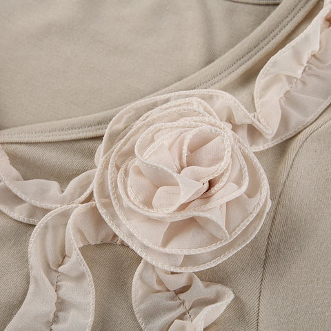 sweet-slim-floral-ruffles-buttons-v-neck-top-7