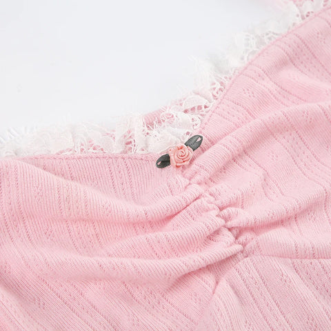 sweet-pink-frill-lace-bow-cropped-top-7