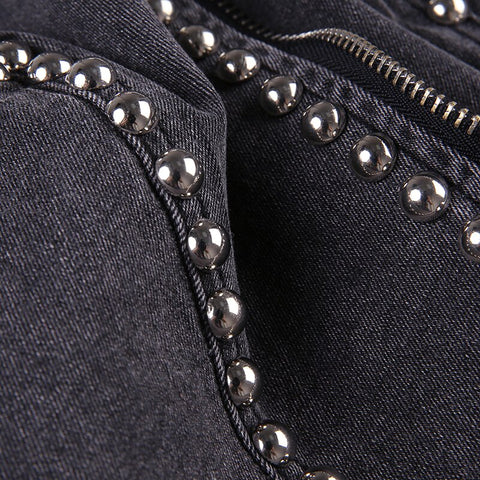 grey-zipper-rivet-punk-sexy-denim-skinny-short-top-8