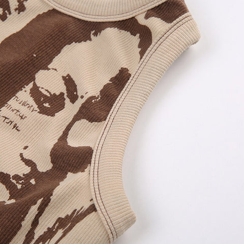retro-brown-digital-printing-skinny-sleeveless-backless-tops-8