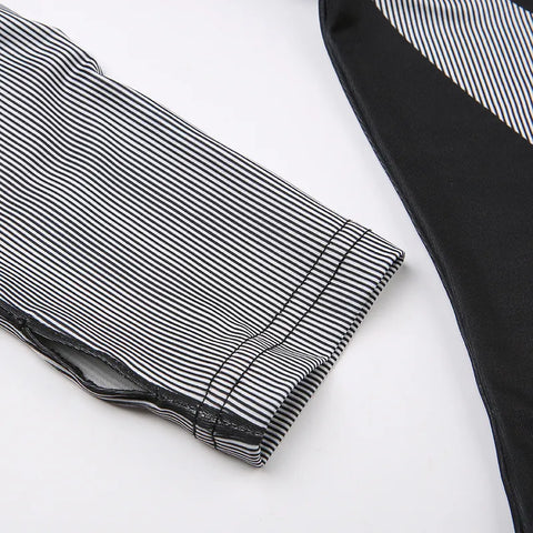 retro-black-white-turtleneck-long-sleeve-stripe-printing-top-8