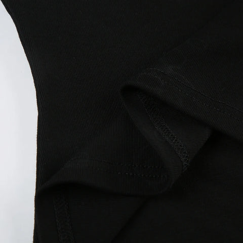 Cute Bow Lace Patchwork Square Neck Top