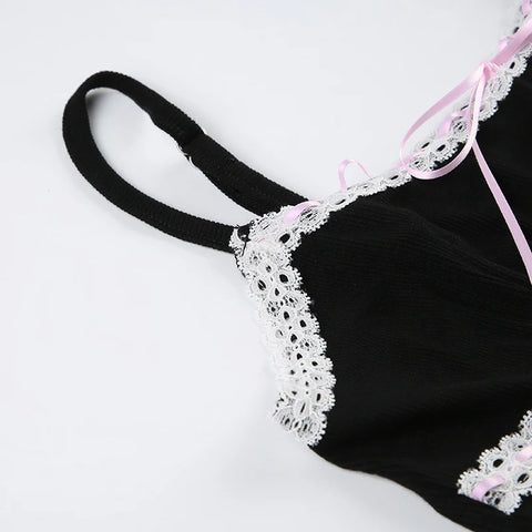 black-bow-lace-trim-frill-a-line-dress-8