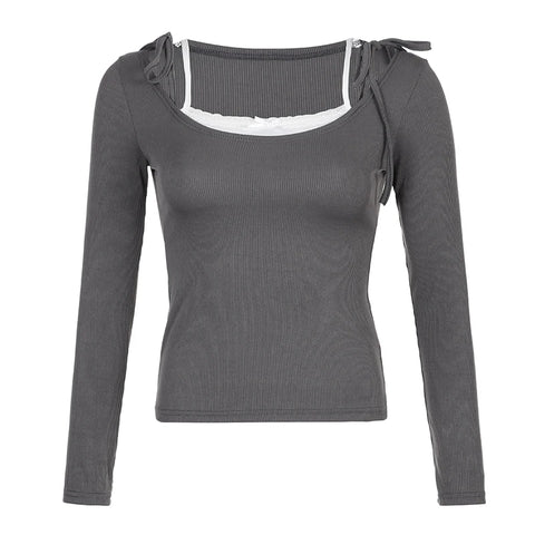 casual-lace-patched-bow-knitted-top-4