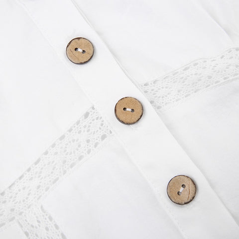 white-short-sleeve-lace-spliced-buttons-up-cute-top-5