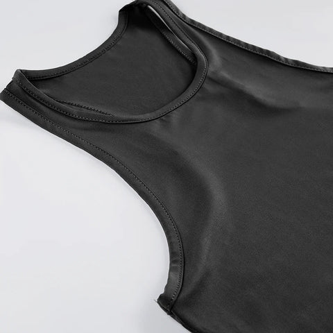 Two Pieces Sporty Tank Top +Short Set