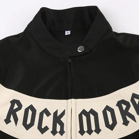 black-letter-printed-patched-zipper-turtleneck-jacket-coat-6