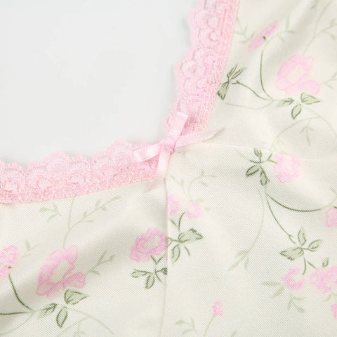 sweet-lace-trim-bow-flowers-printing-top-12