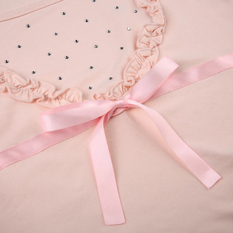 sweet-rhinestone-ruffles-bow-ruched-top-9